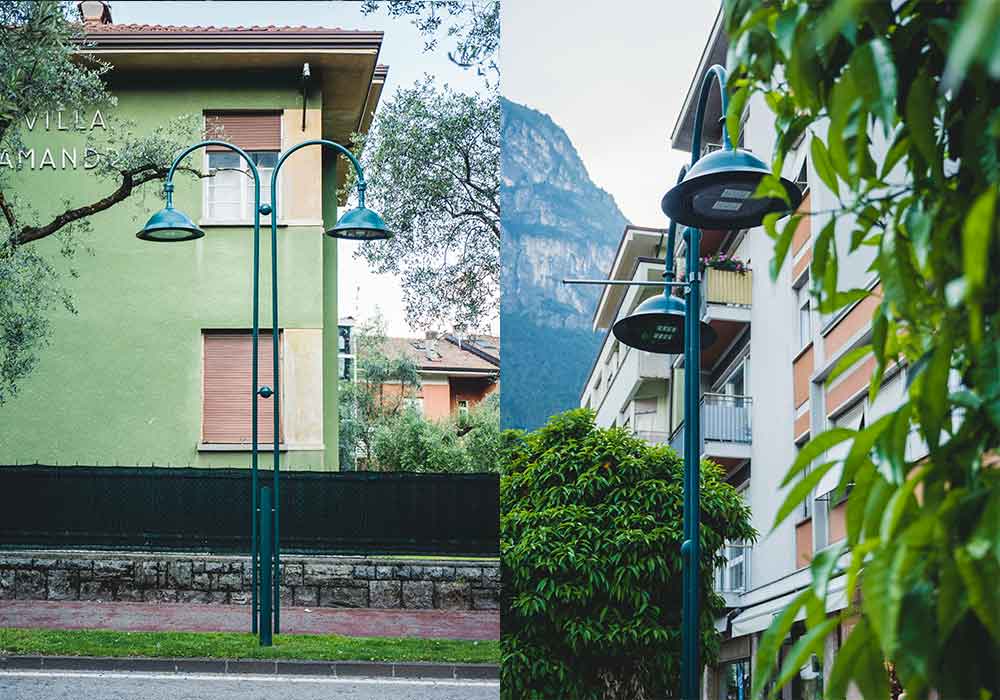 comune riva del garda nuovi lampioni illuminazione pubblica lampione monfredini fausto