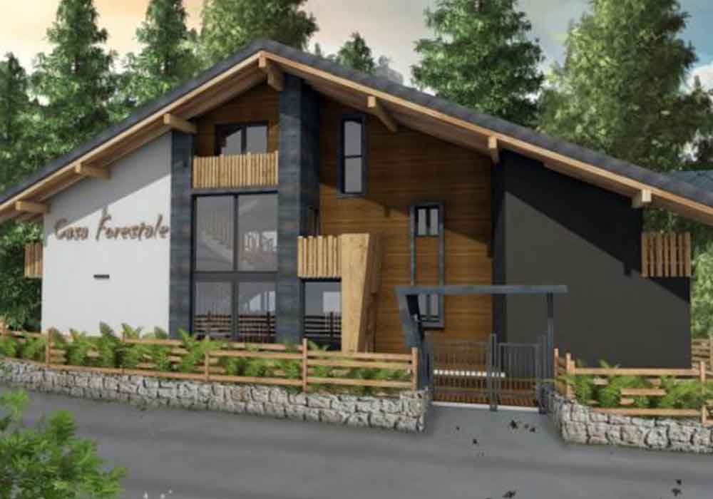 impianto civile casa forestale palu madonna di campiglio monfredini fausto