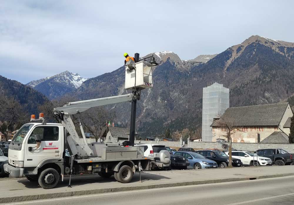 illuminazione pubblica basso consumo comune di pinzolo monfredini fausto