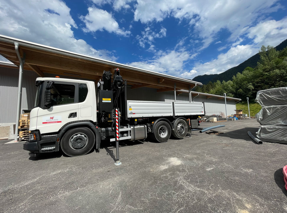 nuovo camion scania monfredini fausto